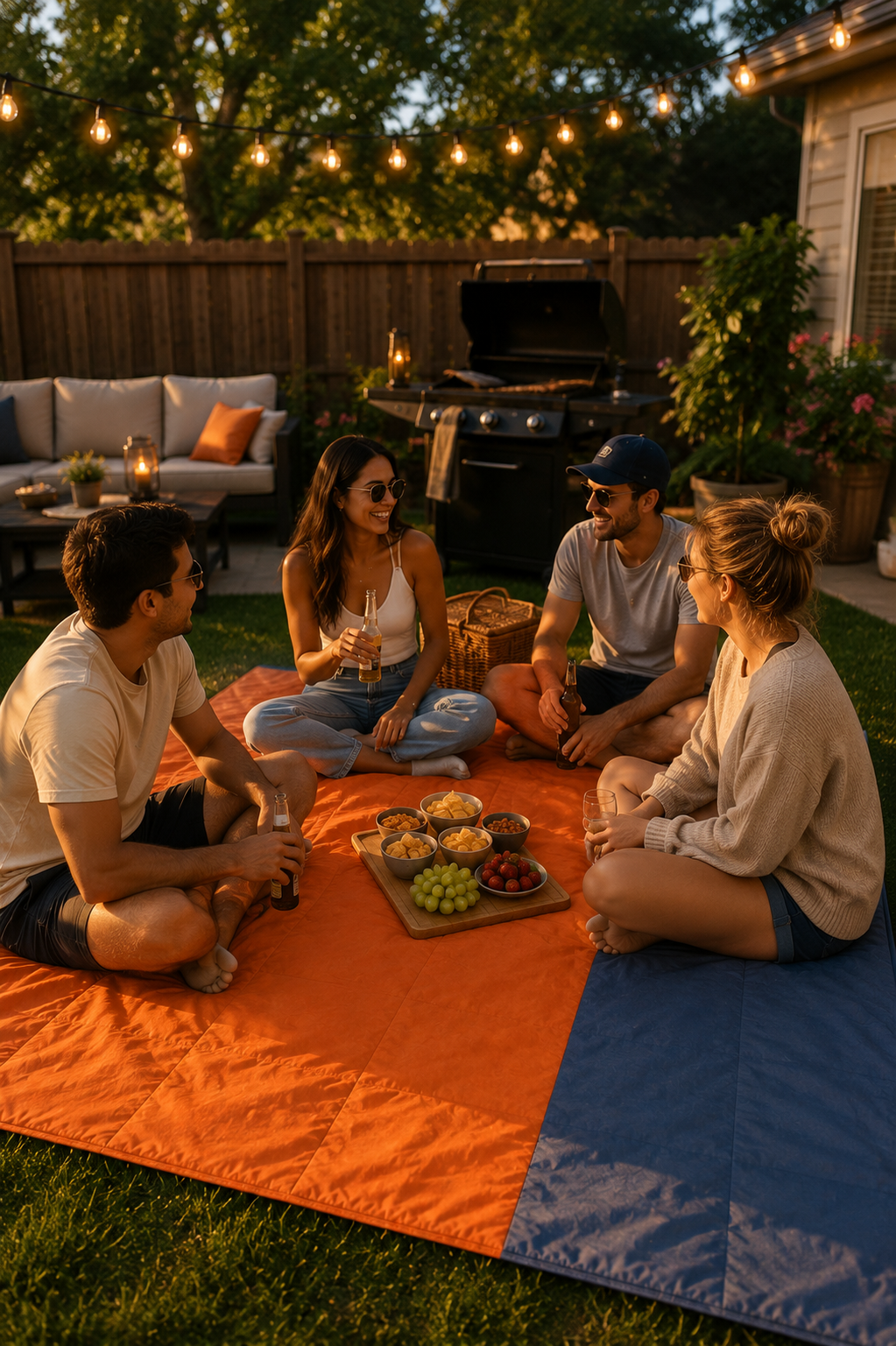 NestBlanket™ — The Sand-Free Blanket for Every Adventure