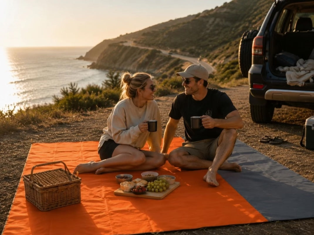 NestBlanket™ — The Sand-Free Blanket for Every Adventure